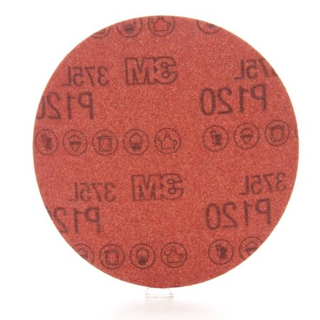 3M Hookit Film Disc 375L, P120, 5 In X Nh, Die 500X 7100106652